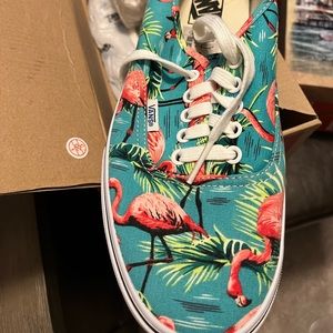 Vans Flamingo Sneakers size 10 NWT